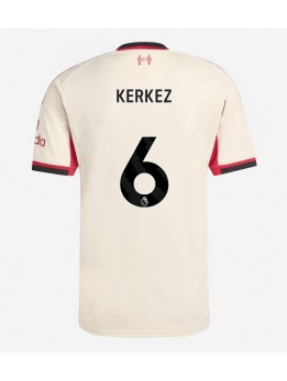 Liverpool Milos Kerkez #6 Replika Borta Kläder 2025-26 Kortärmad